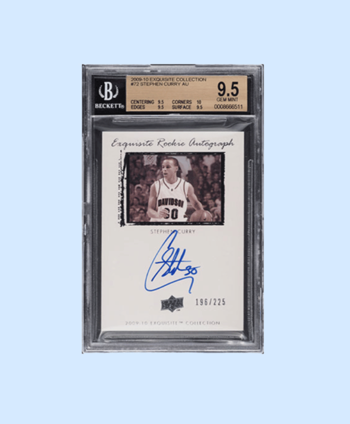 Stephen Curry Rookie Auto 