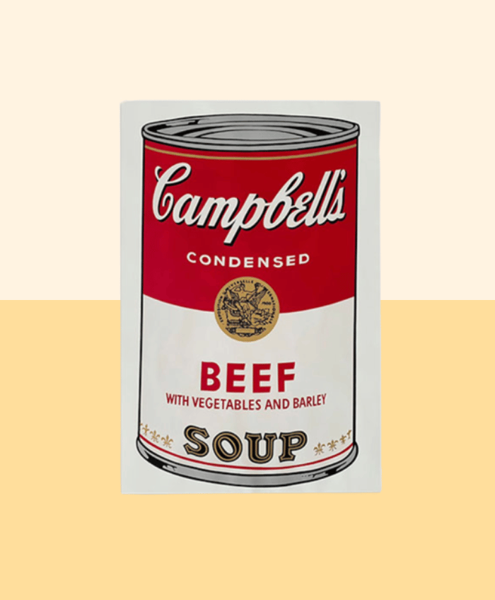 Andy Warhol Beef Soup