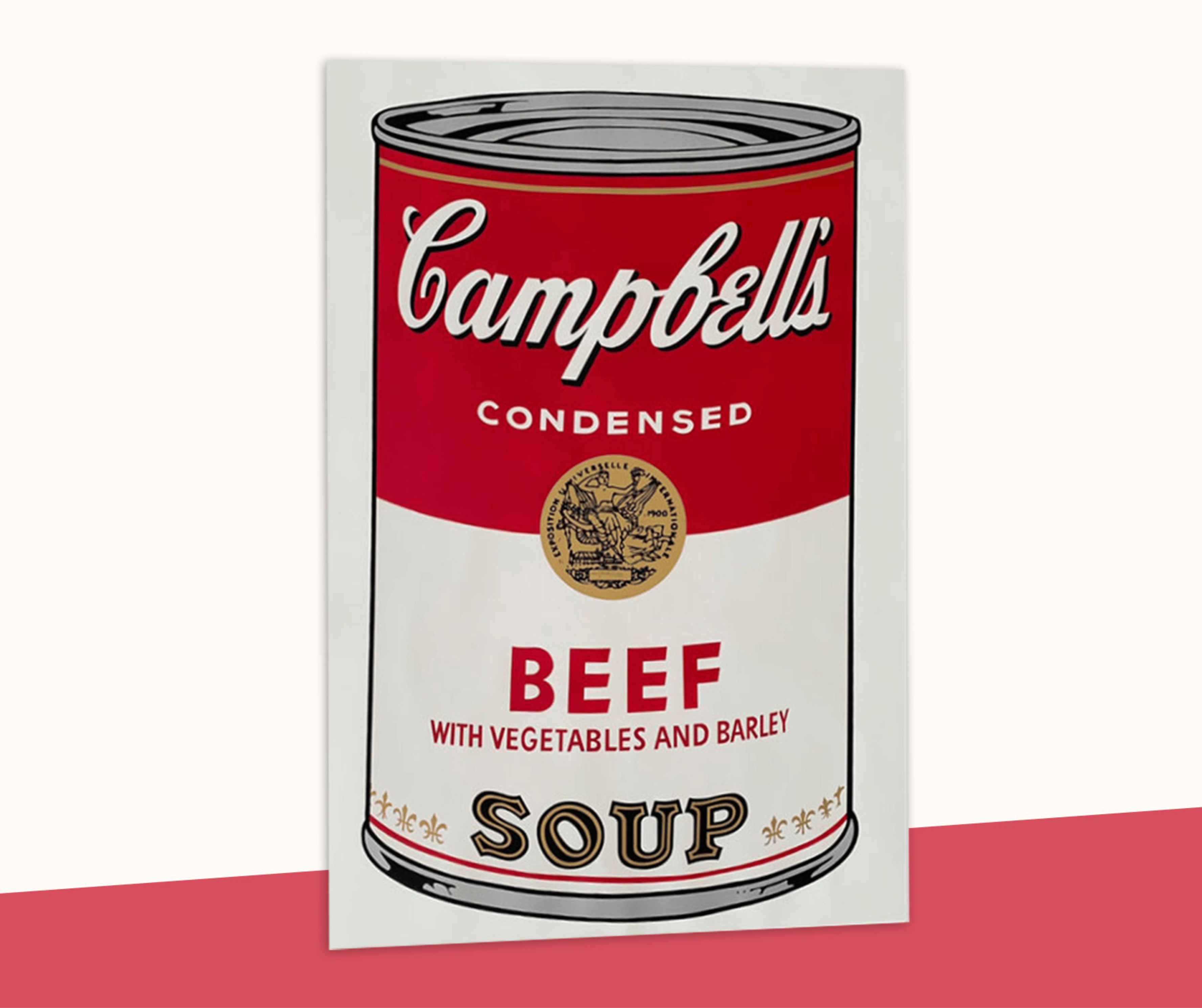 Andy Warhol Kunstwerk Beef Soup